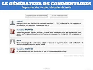 le générateur de trolls